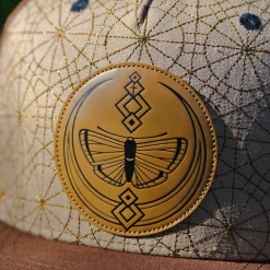 Third Eye Pinecones Clothing Golden Moth Hat