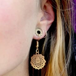 Third Eye Pinecones Accessories Third Eye Mandala Earrings (Silver / Gold) 9 Third Eye Pinecones Accessories Third Eye Mandala Earrings (Silver / Gold)