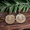 Third Eye Pinecones Accessories Third Eye Mandala Earrings (Silver / Gold) 2 Third Eye Pinecones Accessories Third Eye Mandala Earrings (Silver / Gold)
