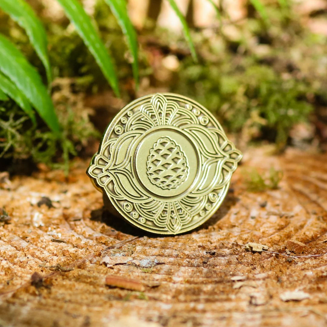 Third Eye Pinecones Clothing Hat Pins 4 Third Eye Pinecones Clothing Hat Pins