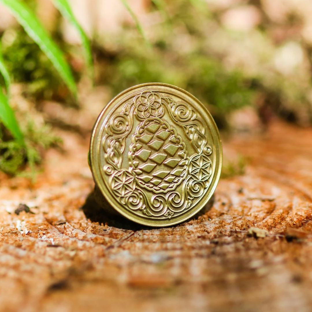 Third Eye Pinecones Clothing Hat Pins 6 Third Eye Pinecones Clothing Hat Pins