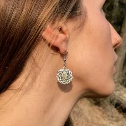 Third Eye Pinecones Accessories Third Eye Mandala Earrings (Silver / Gold) 8 Third Eye Pinecones Accessories Third Eye Mandala Earrings (Silver / Gold)